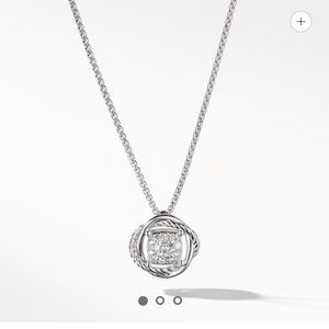 Infinity Pedant necklace with Diamonds